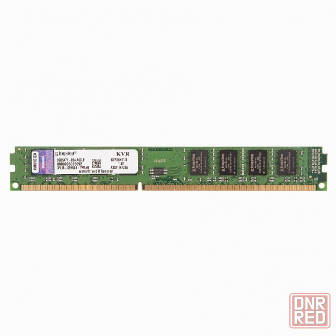 Оперативная память Dimm Ddr3 Kingston Valueram 4gb (Kvr16n11/4) б/у (арт-4080) Макеевка - изображение 1