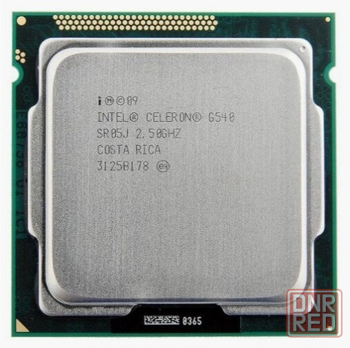 Процессор Intel Celeron G540 Sandy Bridge Lga1155, 2 X 2500 мгц б/у (арт-5759) Макеевка - изображение 1