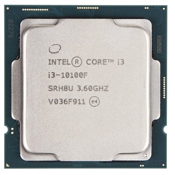Процессор Intel Core I3-10100f Lga1200, 4 X 3600 мгц, Oem (арт-2417) Макеевка