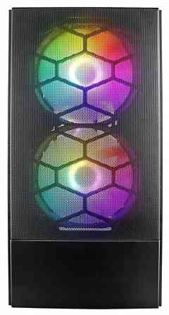 Корпус 1stplayer Firebase X4-M Black / Matx, Tg / 1x120mm 2x140mm Ledfans Inc. / X4-M-Bk-2f1p-1f1 (а Макеевка