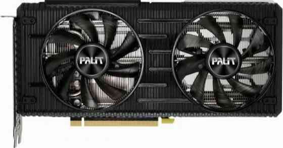 Видеокарта Palit Nvidia Geforce Rtx 3060 Ti Dual Oc Pci-E 8192mb Gddr6 256 (Ne6306ts19p2-190ad) б/у Макеевка
