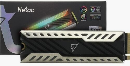 Твердотельный накопитель Ssd M.2 Nvme Netac Nv3000 (Nt01nv3000rgb-500-E4x) 500гб (арт-1621) Макеевка