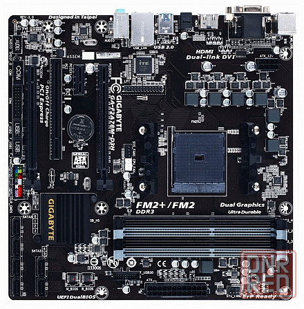 Материнская плата Gigabyte Ga-F2a78m-D3h (Rev. 3.0) б/у (арт-4078) Макеевка - изображение 1