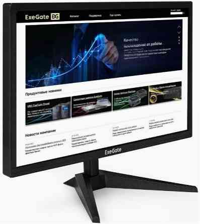 Монитор 27 Exegate Eb2700 (Tn Led Grade A+, Fhd, 1920x1080@60гц, 16:9, 200cd/M2, 1000:1, 178/178, 5m Макеевка