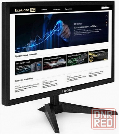 Монитор 27 Exegate Eb2700 (Tn Led Grade A+, Fhd, 1920x1080@60гц, 16:9, 200cd/M2, 1000:1, 178/178, 5m Макеевка - изображение 1