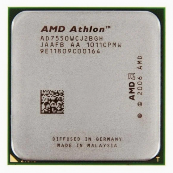 Процессор Amd Athlon X2 Dual-Core 7550 Am2+, 2 X 2500 мгц б/у (арт-9142) Макеевка