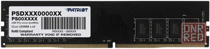 Оперативная память Ddr4 Patriot Memory Sl 4 гб 2133 мгц Dimm Cl15 Psd44g213381 (арт-4083) Макеевка - изображение 1