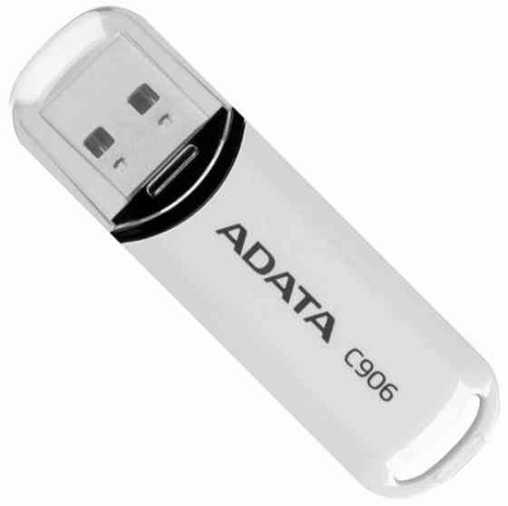 Флеш диск Adata Flash Drive 32gb C906 Ac906-32g-Rwh {Usb2.0, White} (арт-1415) Макеевка