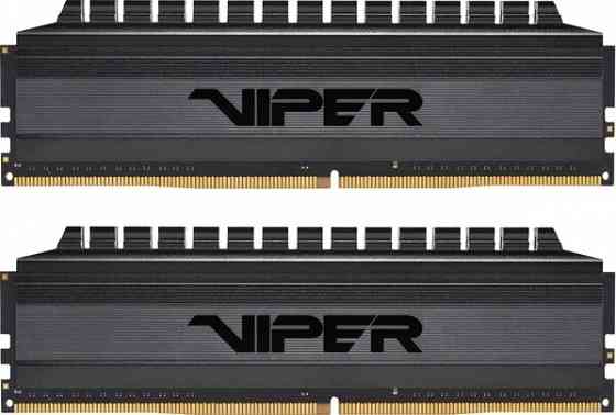 Оперативная память Dimm Ddr4 8gb 3200mhz Patriot Viper 4 Blackout (Pvb48g320c6k) (2x4gb Kit) (арт-20 Макеевка