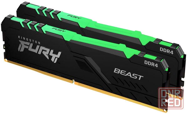 Оперативная память Dimm Ddr4 Kingston Fury Beast Rgb Kf436c17bbak2/16 (арт-7514) Макеевка - изображение 3