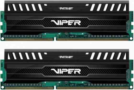Оперативная память Ddr3 Patriot Viper 3 - 2x 4gb, 1600 мгц, Dimm, Cl9 (Pv38g160c9k) (арт-5772) Макеевка