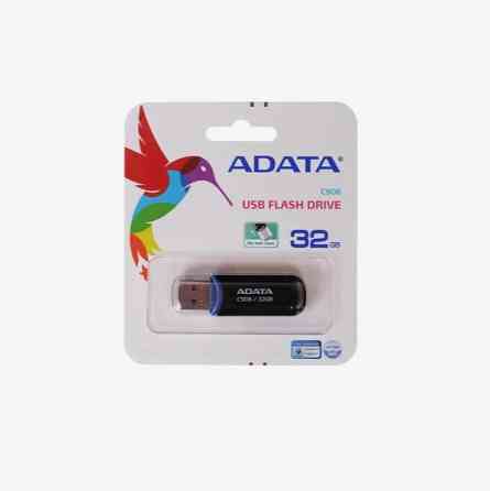 Накопитель Usb 2.0 32гб Adata C906 (Ac906-32g-Rbk), черный (арт-5422) Макеевка