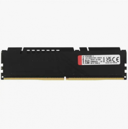 Kingston Fury Beast Black Ddr5 Dimm 5200mhz Pc-41600 Cl40 - 8gb Kf552c40bb-8 Oem (арт-5690) Макеевка