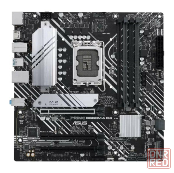 Материнская плата Asus Prime B660m-A D4-Csm (Lga1700, Matx) 90mb19k0-M1eayc Lga1700 (арт-1059) Макеевка - изображение 2