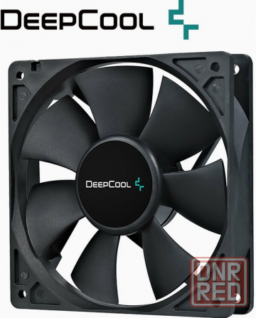 Вентилятор для компьютера Deepcool Xfan 120 Black Dp-Fdc-Xf120 - кулер охлаждения в корпус на пк 120 Макеевка - изображение 3
