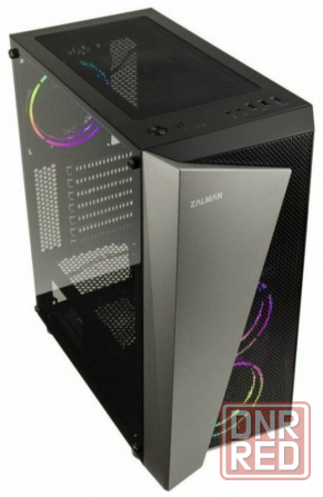 Корпус Zalman S4 Plus, Atx, Black, Window, 1x5.25", 4x3.5", 1x2.5", 2xusb2.0, 1xusb3.0, Front 2x120m Макеевка - изображение 2