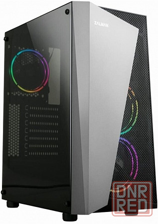 Корпус Zalman S4 Plus, Atx, Black, Window, 1x5.25", 4x3.5", 1x2.5", 2xusb2.0, 1xusb3.0, Front 2x120m Макеевка - изображение 1