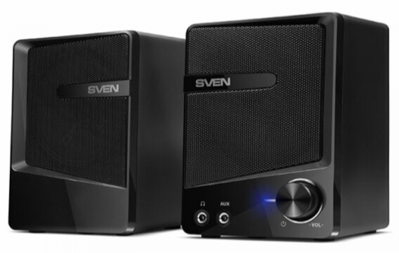 Колонки 2.0 Sven 248 чёрный (6w, питание Usb) (Sv-016333) (арт-9994) Макеевка