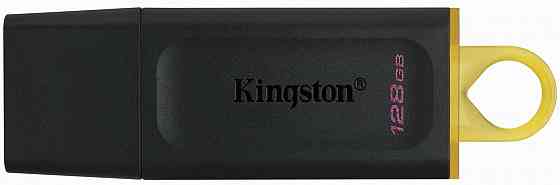 Флешка Kingston Dt Exodia 128гб, Usb-A 3.2, чёрный+жёлтый (Dtx/128gb) (арт-2103) Макеевка