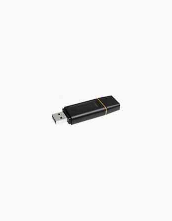 Флешка Kingston Dt Exodia 128гб, Usb-A 3.2, чёрный+жёлтый (Dtx/128gb) (арт-2103) Макеевка