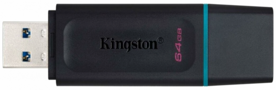 Накопитель Usb 3.2 64gb Kingston Datatraveler Exodia Dtx/64gb Gen 1 Black/Teal (арт-7086) Макеевка