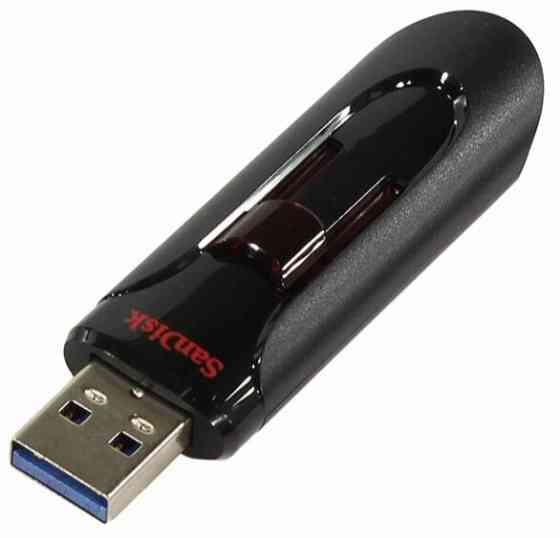 Usb Flash Drive 128gb - Sandisk Cruzer Glide 3.0 Black Sdcz600-128g-G35 (арт-7108) Макеевка