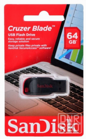 Usb Flash Drive 64gb - Sandisk Cruzer Blade Sdcz50-064g-B35 (арт-7483) Макеевка - изображение 1