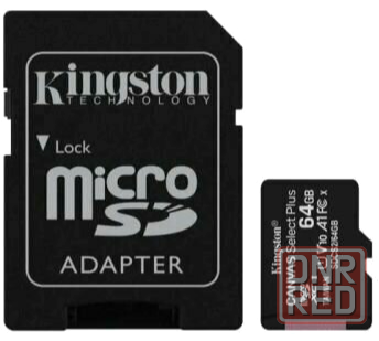Карта памяти 64gb Kingston Sdcs2/64gb Microsdxc Class 10 Uhs-I, Sd Adapter (арт-9450) Макеевка - изображение 1