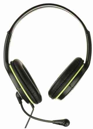 Компьютерная гарнитура Genius Hs-400a, черный/зеленый (арт-5996) Макеевка