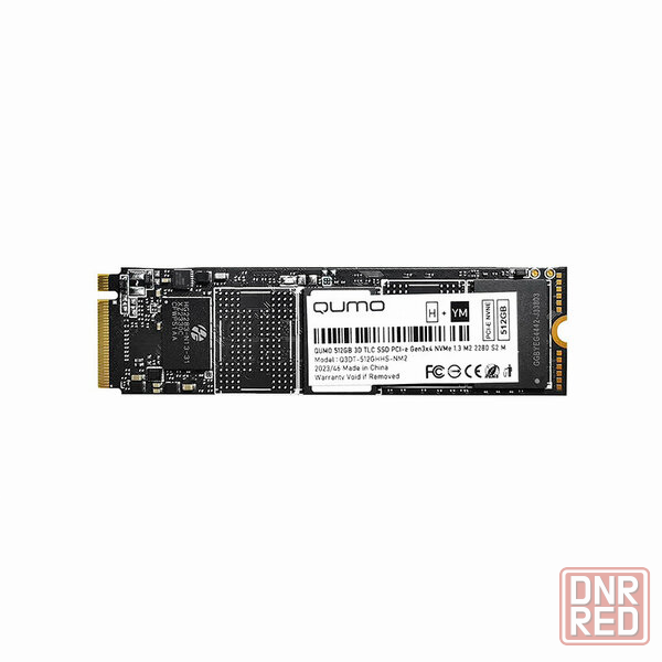 Твердотельный накопитель Ssd M.2 Nvme Qumo Novation (Q3dt-512ghhs-Nm2) 512гб (арт-9216) Макеевка - изображение 1
