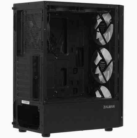 Корпус Miditower Zalman N4 Black (Atx, Window, 6xrgb Fan, Usb2.0 X2, Usb3.0x1, без бп) (арт-8182) Макеевка