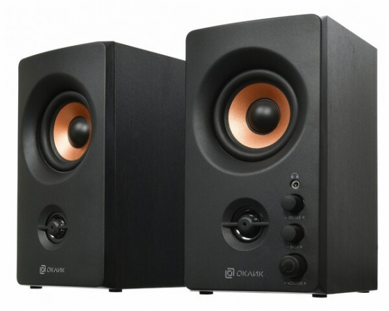 Колонки Oklick Ok-164 2.0 черный 30вт (арт-5744) Макеевка