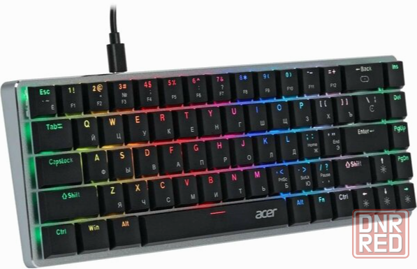 Игровая клавиатура Acer Okw302 механическая Led (Zl. Kbdcc.01c) (арт-4709) Макеевка - изображение 2