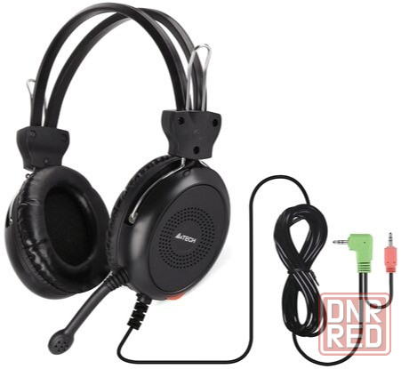 Гарнитура A4tech Hs-30, черный (арт-1271) Макеевка - изображение 1