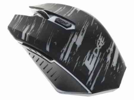 Игровая мышь Qumo Edge M17, беспроводная, аккумуляторная 600 Mah, кабель зарядки, 1000-2400 Dpi, 6 к Макеевка