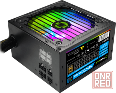 Блок питания Gamemax Vp-700-Rgb-Modular 80+ Atx 700w, Ultra Quiet (арт-8739) Макеевка - изображение 1