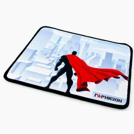 Коврик д/мыши гарнизон Gmp-145 25х20х0,3см, супергерой, ткань+рез(18068) 1918413 (арт-1910) Макеевка