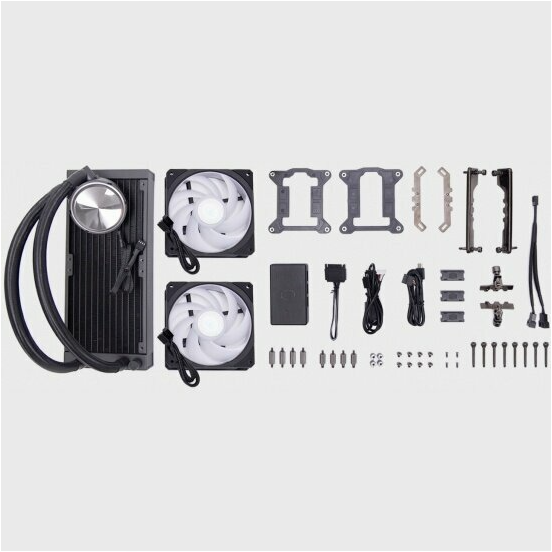 Сво для процессора Cooler Master Masterliquid Pl240 Flux Mly-D24m-A23pz-R1 (арт-9451) Макеевка