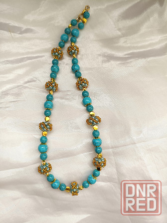 Бирюзовые бусики Донецк - изображение 3