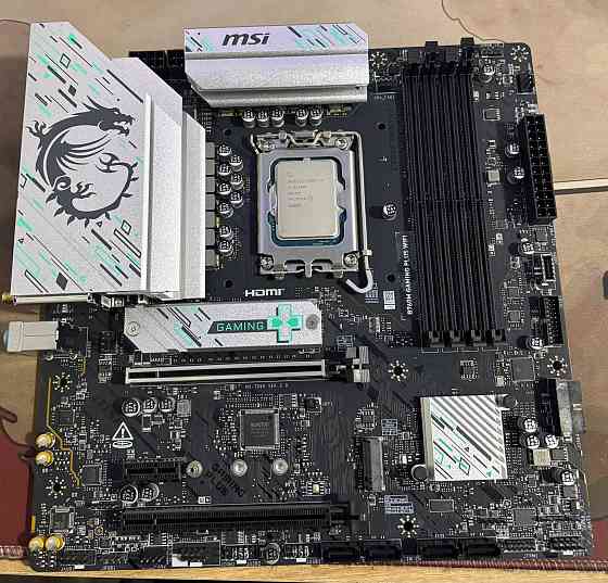 Комплект msi b760m gaming plus wi-fi +12400f Харцызск
