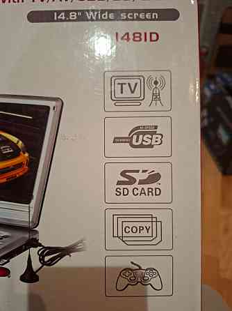 Продам новый (в упаковке и целлофане ) DVD- плеер TV/AV/USB/SD/GAME Донецк