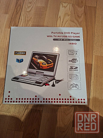 Продам новый (в упаковке и целлофане ) DVD- плеер TV/AV/USB/SD/GAME Донецк - изображение 1