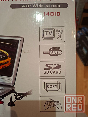 Продам новый (в упаковке и целлофане ) DVD- плеер TV/AV/USB/SD/GAME Донецк - изображение 4