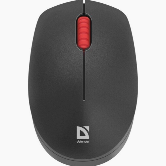 Мышь Defender Tiana Mb-055 1000dpi, черный (52055), беспроводная (арт-6443) Макеевка