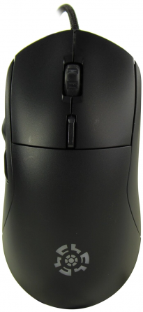Игровая мышь Qumo Ufo M77, 2400dpi, черный, проводная (арт-1323) Макеевка