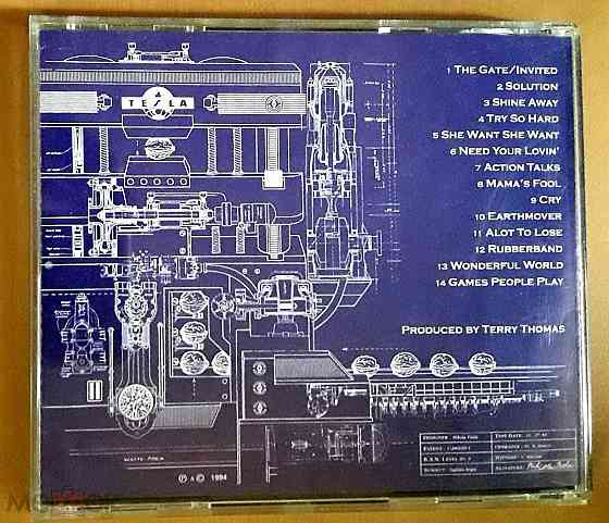 Компакт-диск / CD: Tesla - 1994 "Bust A Nut", неофициальное издание, Россия Донецк