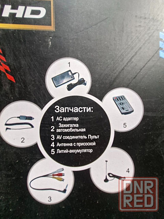 продам новый DVD плеер 17.8 дюйма Донецк - изображение 1