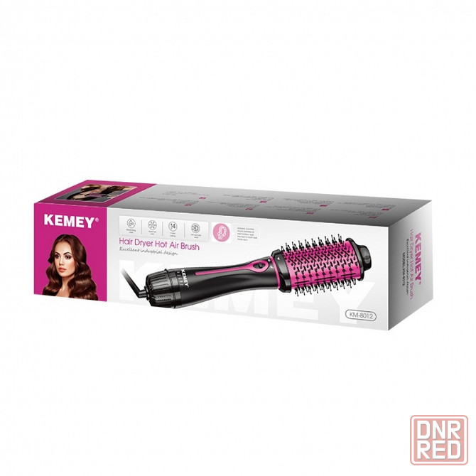 Фен - расческа Kemei KM - 8012 Донецк - изображение 1