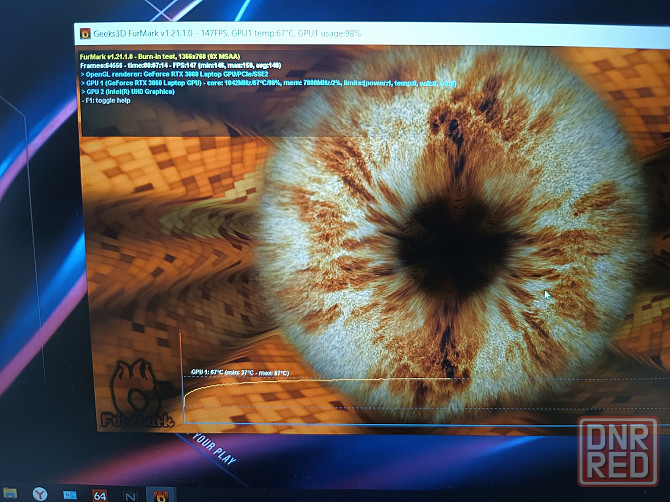 Acer Nitro 5 AN515-55/15,6/Intel Core i7-10750H/SSD M2 NWMe- 512 Гб/16 Гб DDR4/RTX 3060/ 61 999 Донецк - изображение 6