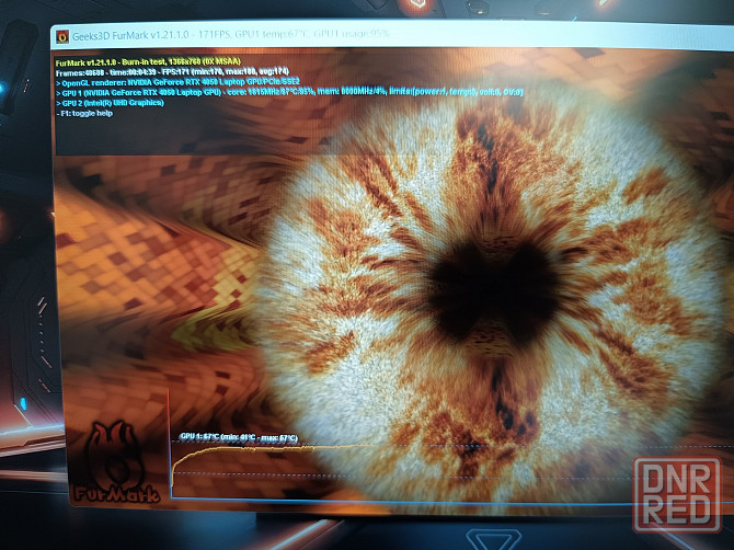 Gigabyte G6 MF/16-165гц/INTEL CORE i7-12650H/16 Гб DDR5/SSD M2 NWMe-512 Гб/RTX 4050/ 73 999 Донецк - изображение 8